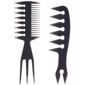 Hair Brushes Comb Styling Set Tail Combs Double Side Afro Pick Pik African American Brush Barber Accessories Drop Delivery Toptrimmer Amt3O