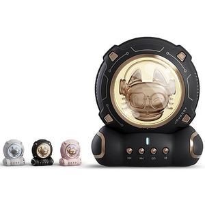 Speaceman trådlösa högtalare astronaut Bluetooth 5.0 Mini Cartoon Cat med Space Hifi-Wireless Audio Type-C presentförpackning