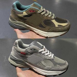 Designer Skate Shoes Sneakers Grey Sports Low New Bodega 990 V3 här för att stanna version 3 män kvinnor