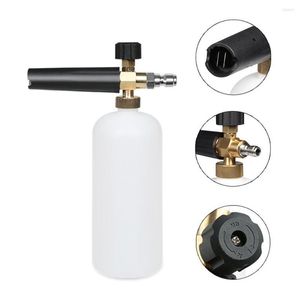 Lance Alta pressão Espuma de neve Adaptador de pulverização de pistola de pistola de canhão de canhão de canhão de 1000 ml garrafa de sabão