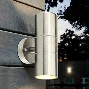 Lampada da parete a led per esterni in acciaio inossidabile di bell'aspetto, impermeabile, moderna, pareti, decorazione, applique, led, giardino, portico, illuminazione D2.0