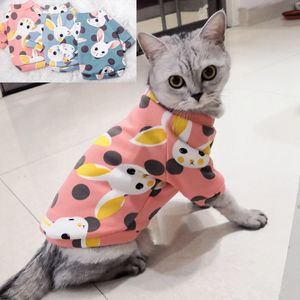 Trajes de gato inverno quente roupas de estima￧￣o doce para gatos fantasia de gato katten getas kedi sphynx capuz su￩ter su￩ter de cachorro c￣es mascotas produtos 220908