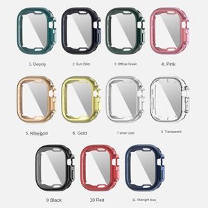 Para Apple Watch Ultra Case 49mm 41mm 45mm 8Pro S8 TPU com tudo incluído TPU Cover Iwatch Serise 8 Smart Accessorie com embalagem de varejo