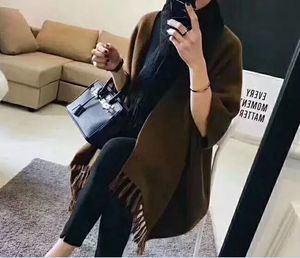Ladies fashion Designer Scarf For Women Mens thick cashmere scarfs warm winter long high-grade scarves simple retro style tippet 180x30cm no box