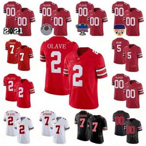 American College Football Wear College Custom Ohio State Buckeyes Football Jersey 15 Ezekiel Elliott 4 Julian Fleming 2 Chase Young 2 J.K. Dobbins 33 Master Teague II