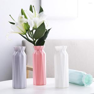 インテリアデコレーションホームデコレーションカラー花瓶ドライフラワー新鮮なテーブルとリビングルームヨーロッパスタイル
