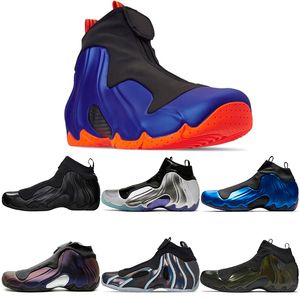 2022 Penny Hardaway Mens Chrome Basketball Shoes foampositing por Dark Neon Royal Black Aurora Jumpman China Hoop Dreams открытые спортивные кроссовки тренеры