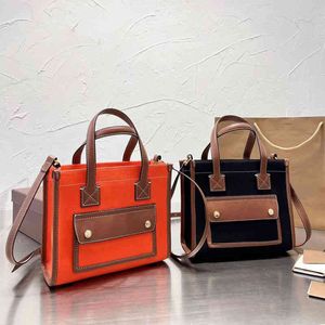 3 sizes Totes Classic Tote bags Women handBag canvas Leather Handbag Designer Handbags Crossbody Bags shopping Purses 220902