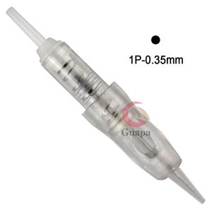 Tattoo Needles 20pcs Cartridge Disposable Sterilized Permanent Makeup Tips For Eyebrow Lip Agulha Easy Click 220908