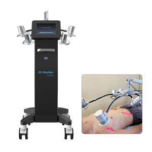 Potężna 8D zimna terapia odchudzająca laserową popularną w USA 635NM Czerwony Lazer i 532 Nm Zielone lasery Lipo Laser Laser Utrata odchudzania Skóra Maszyna ujęcia