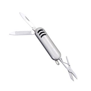 Outdoor-Gadgets Mini-Taschen-Klappmesser, niedliche Schere, Schweizer Schlüsselbund, Allzweckmesser, EDC-Werkzeuge, Boxschneider, Messer mit fester Klinge