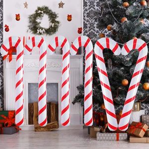 Palloncini lecca-lecca gonfiabili Decorazioni natalizie Decorazioni natalizie all'aperto per la casa Regali di Capodanno per bambini