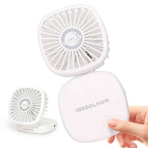 Electric Fans INXDOLHOM Folding Can Do Phone Holder Pocket Portable/USB Powered Personal Rechargeable Quiet Mini T220916