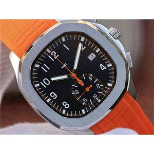 Men Watch Automatic Mechanical Chronograph for Mens Rubber Strap Luxury 1 Replica