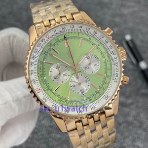 Wholesale Mens Watch Size 46MM Aviation Series Watch Multifunctional Quartz Movement. With Timer Function. Sapphire Glass Waterproof Watchs
