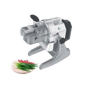220V Electric Pepper Green Onion Slicer Cutter Vegetable Processor Commercial Celery Shallots Cutting Machine