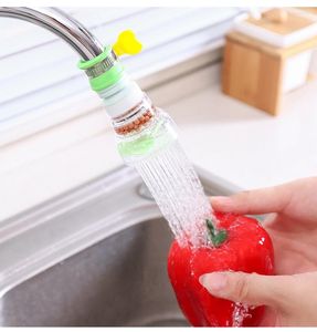 Rubinetti della cucina Rubinetto a rotazione 360 Rubinetto per doccia per uso domestico Acqua Connettore universale Prolunga Purificatore rotativo per filtrare