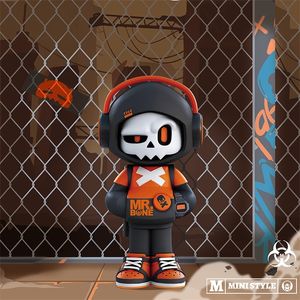 Фигурки игрушек MR Bone Mini Mrbone Зомби Скелет Рисунок Череп Модельный дизайн Игрушка для мальчика Подарок на день рождения Рождественский сюрприз Украшение 8 см 220908