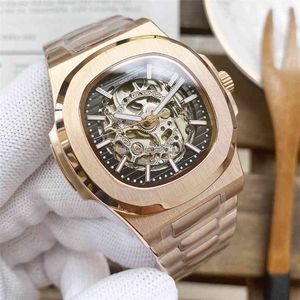 Pp Hollow Out Watch Automatic 3a 316l Stainless Steel Wrist Online Luminous Business Auchentoshan Classic Es