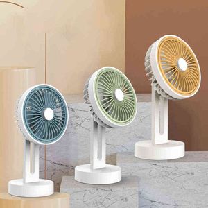 Electric Fans New Outdoor Portable Handheld USB Charging Small Fan Mini Silent Desktop Small Fan 180 Degree Rotating Fan T220907