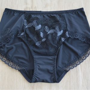 Kvinnors trosor komfort trosor Mid-Rise Women Underwear Plus Size Briefs 5st/Lot Acceptera Mix Color Order