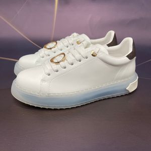 Canvas Casual Shoes Designs For Women Outdoor Tennis Trainer Sneakers White Ice Blue White Pink Shoe Storlek 35-40
