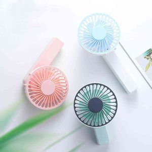 Electric Fans Handheld Personal Mini Fan USB Rechargeable Portable Fan Cooler With Strap Adjustable 3 Speed For Office Outdoor Travel T220907