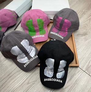 22SS Moda Mektupları Erkekler İçin Nakış Kapakları Kadın Tasarımcı Şapkaları 4 Sezon Hip Hop Ball Cap Unisex Casquette Hat Çok Renkleri Yüksek Kalite