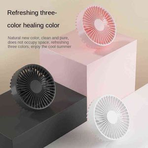 Electric Fans New Rechargeable Mini Ceiling Fan Small Wall Fan For Silent High Wind Outdoor Camping In Student Portable Fan T220907