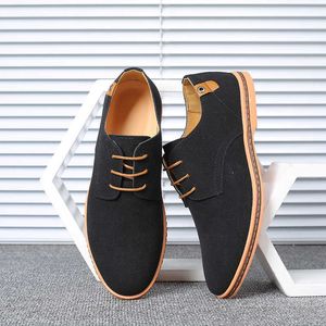 Nouveaux hommes chaussures habill￩es classiques ￠ lacets en cuir d￩contract￩.