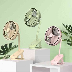 Electric Fans 3 Speed ​​Clip Desktop Hushåll Small Portable Mini barnvagn T220907