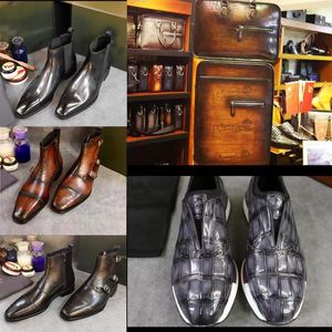 Men's pure handmade shoes customized penzes exclusive package