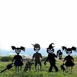 Party Decoration Cute Ghost Zombies Funny Metal Art Crafts Decorations Halloween Garden Gift Stakes Decoracion Drop 220908