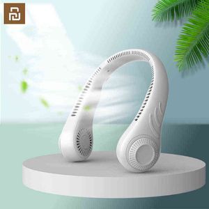 Ventilatori elettrici Youpin Neck Fan Mini ventilatore senza lama USB ricaricabile Aria condizionata Fan senza foglie Ventilatori sportivi muti per esterni T220907