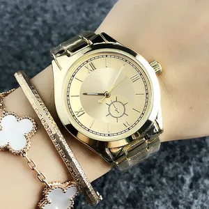 Gorąca marka damskie zegarek na rękę Pełny pasek ze stali nierdzewnej kwarc zegarek moda wolny chłopcy dziewczęta unisex lady lady datejust zegarki na rękę