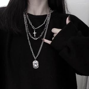 Подвесные ожерелья S1247 Модные ювелирные украшения женское ожерелье по крести