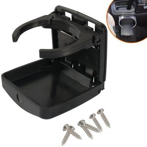 Drink Holder Universal Car Foldbar Water Cup Organizer Justerbar dryck Botte Tray Mount Auto Interiör för RV -tillbehör