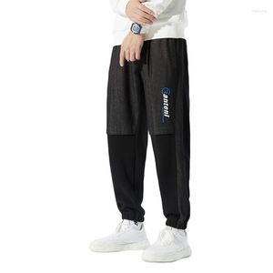 Herrenhose Herbstliche Herren-Jogginghose High Street Trendy Hip Hop Weites Bein Übergroße Lose