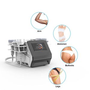 80K Cavitation 7 I 1 Vakuum Slantmaskin Ultraljudsliposduktion Lipo Laser Multipolar RF Högfrekvens Fett Burning Skin Dra åt rynkningsutrustning