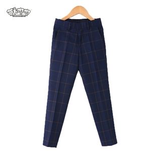 Pantaloni School Boys Abito da cerimonia formale Pantalone Pantalon Garcon Marca Stile delicato Bambini Pantaloni da sposa grigi Pantaloni da ragazzo N87 220909