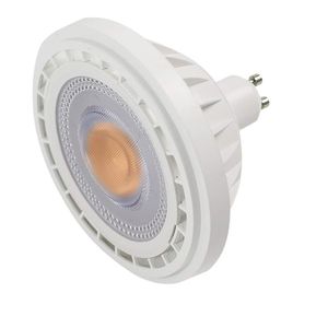 AR111 GU10 LED مصباح المصباح DIMMABLE 15W COB ES111 SPOTLIGHT LIGHTING AC 110V 220V دافئة طبيعية أبيض DC12V