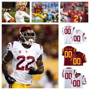 NCAA USC Trojans College Football Jerseys Matt Colombo Addison Malcolm Epps Josh Falo Sean Mahoney Joe Bryson Justin Dedich Andres Dewerk Courtland Ford Mo Hasan