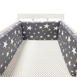 Yatak rayları 20030cm bebek beşik çit pamuk yatak koruma korkuluk kalınlaştırıcı tampon tek yepyeni beşik bebek odası dekor 230825
