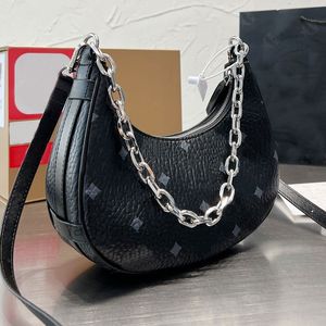 designerskie torby księżycowe worka półksiężyc półksiężyca crossbody ramię worki pod pachami wysokiej jakości torebka lady rse litery mody zdejmowane st