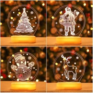 Other Event Party Supplies Christmas Toy LED Light Merry Decorations for Home Ornament Navidad Noel Xmas Gifts Cristmas Yea 220908