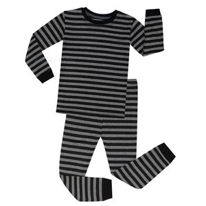 Pajamas Cotton Pyjamas Sets for Boys Kids Stripe Pajamas Suits Toddler Sleepwear Spring Clothes for Children from 2 to 8 Years Old 220909