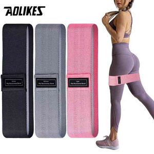 Aolikes Rubber Elastic Yoga Resistance Conjunto Hip Circle Expander S Gym Fitness Booty Band Home Workout 0908