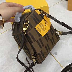 Men Backpack Bags Women Shoulder Backpack Man Mini Handbag High Quality Boy Girls Satchels Head Canvas Leather Bag Zipper Handbags Woman Let