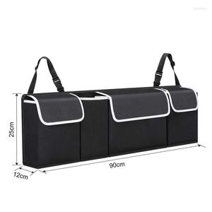 Car Organizer LISIDIC Trunk Rear Seat Back Storage Bag High Capacity Hanging Tidying Interior Auto Travel Accessories