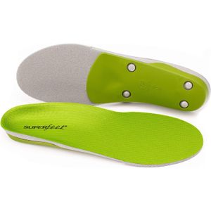 Superfeet GREEN Professional Grade High Arch Support Orthotic Shoe Inserts for Maximum Support Insole